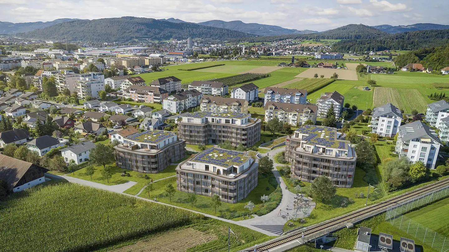 Attique à louer - Jungfraustrasse 2, 4665 Oftringen - Photo 2