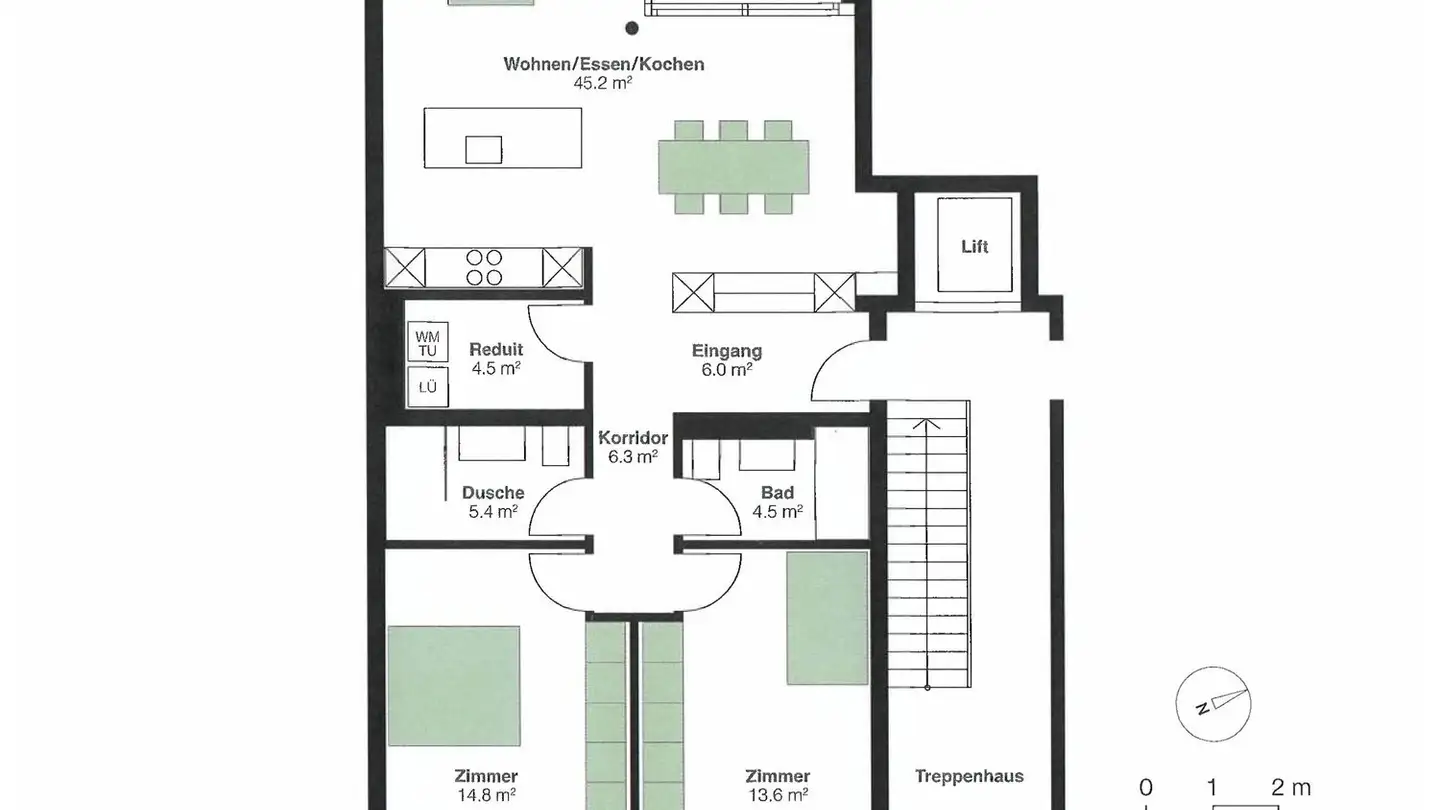 Appartement à louer - Eichstrasse 1C, 5442 Fislisbach - Photo 3