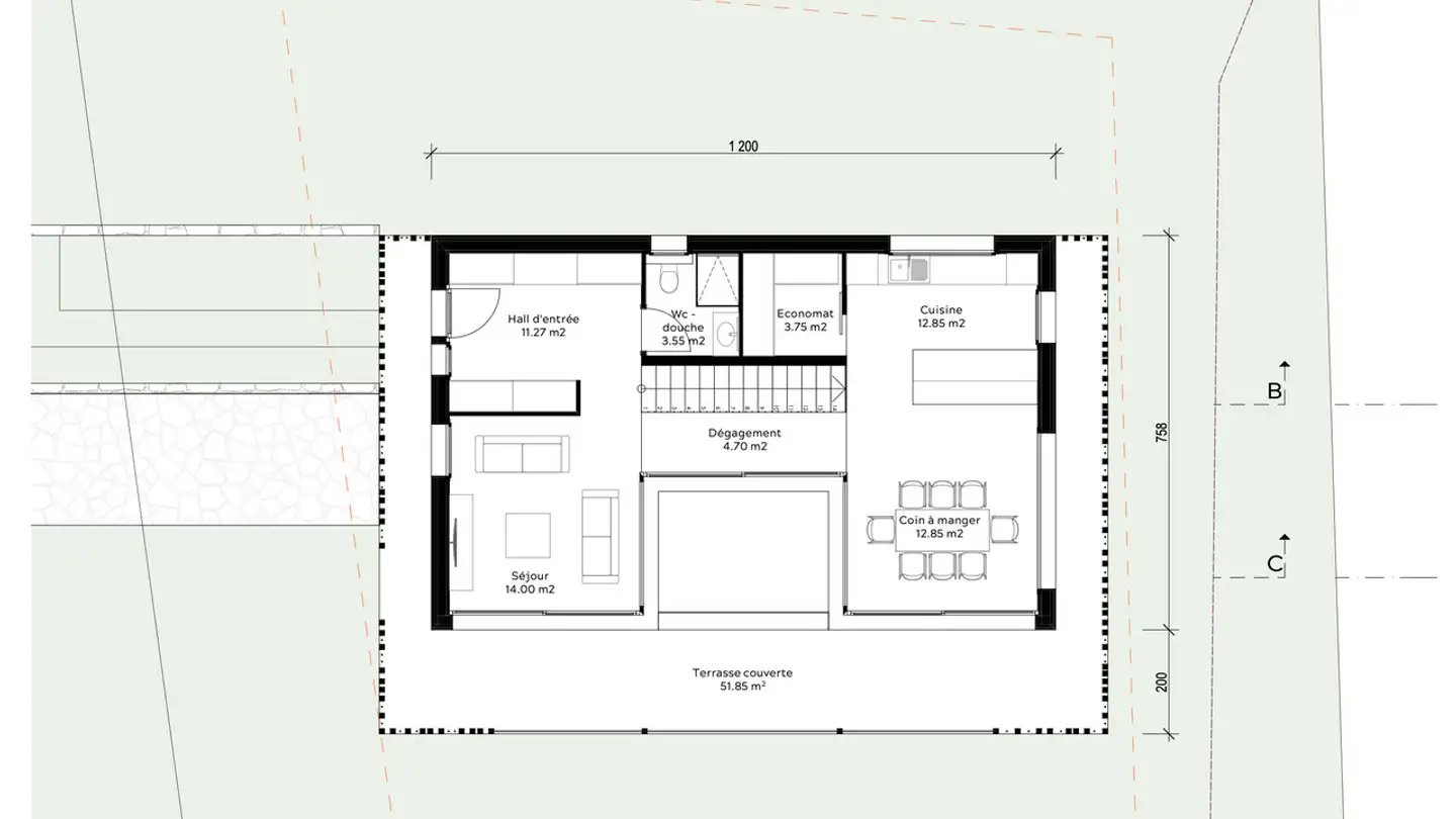 Casa singola in vendita - Chemin De Mailand, 1941 Vollèges - Photo 3