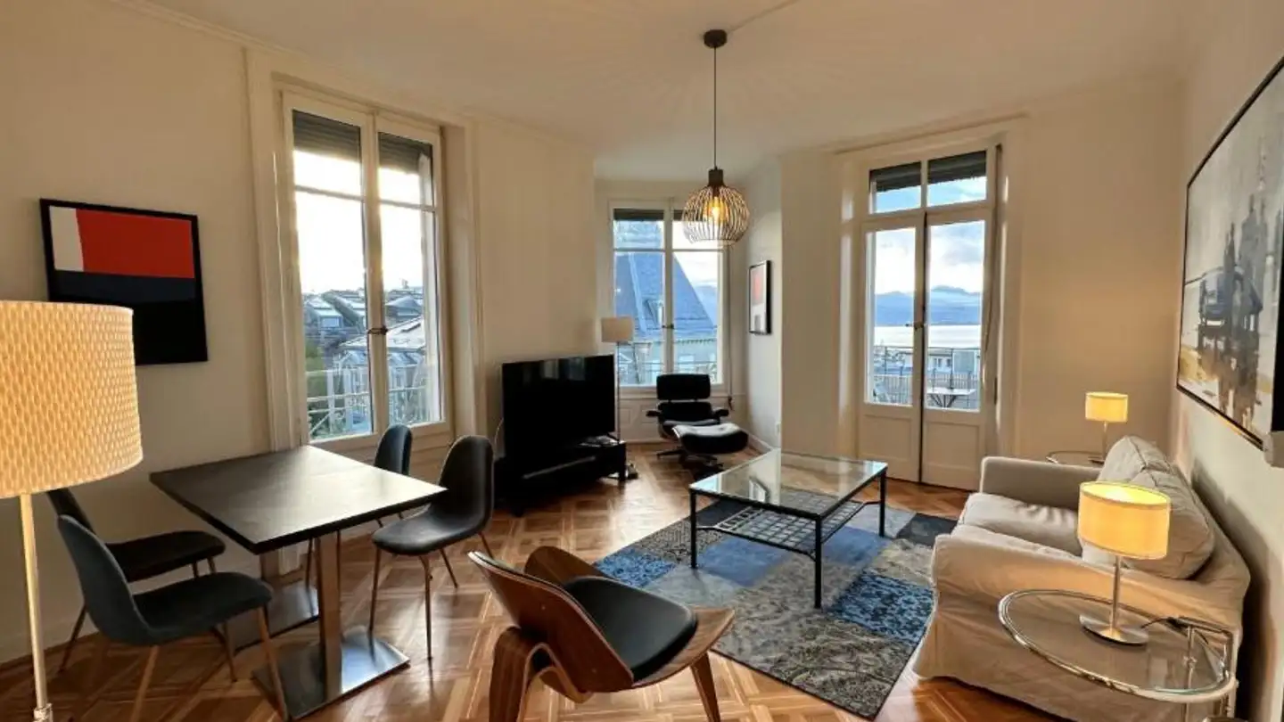 Appartement meublé à louer - Avenue Sainte-Luce 18, 1003 Lausanne