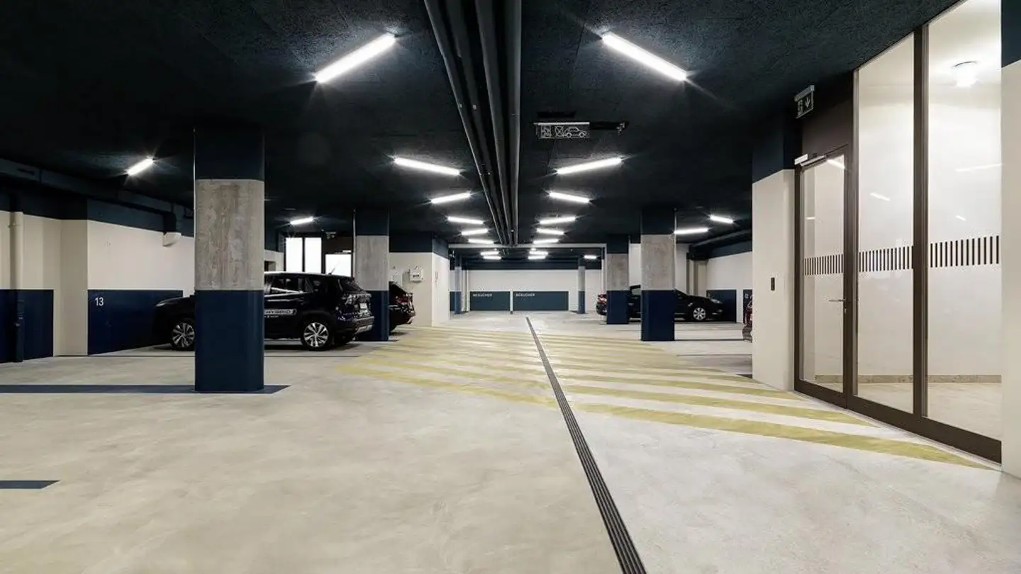 Place de parking souterraine à louer - Langegasse 59, 4104 Oberwil BL