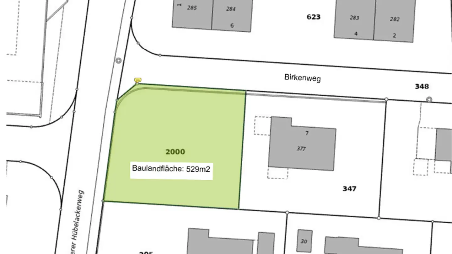 Bauland kaufen - Birkenweg, 5502 Hunzenschwil