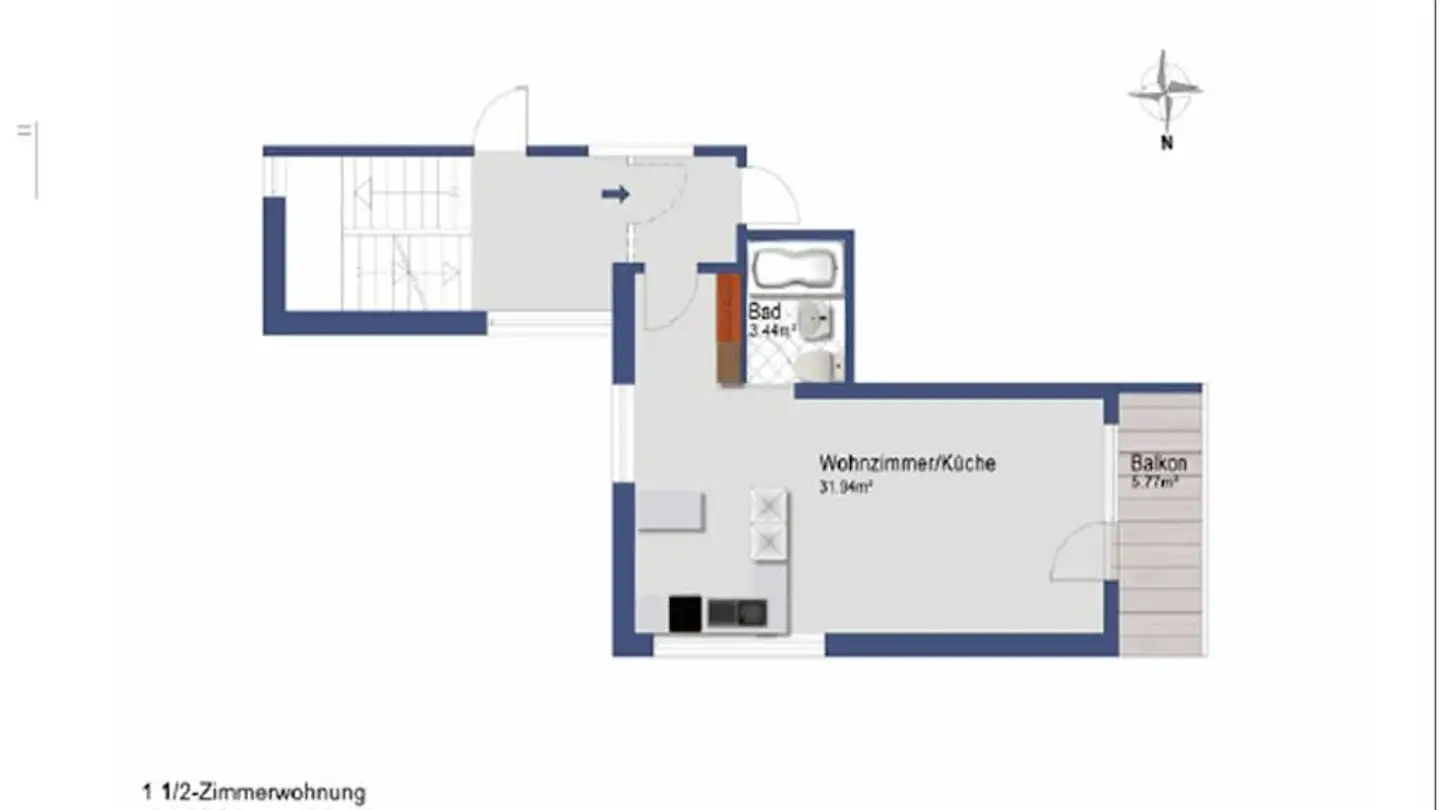 Appartement à louer - Hörnlistrasse, 8108 Dällikon