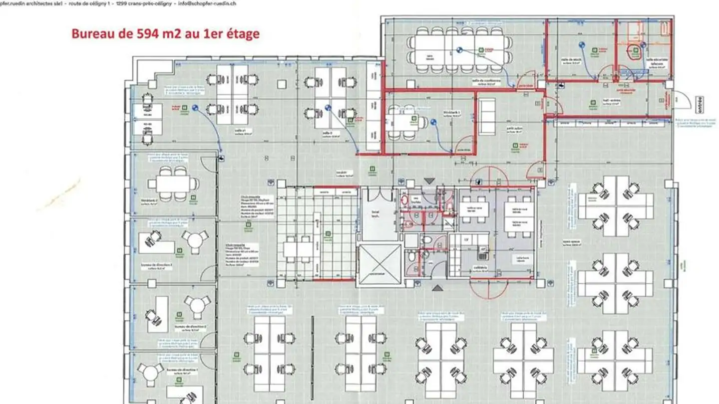 Office space for rent - 1196 Gland