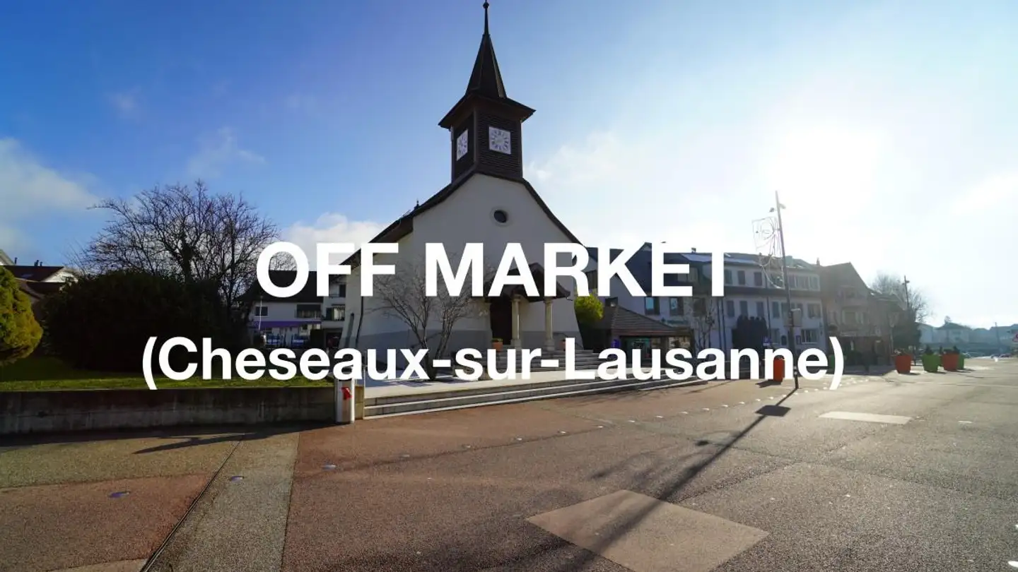 Stepped house for sale - 1033 Cheseaux-sur-Lausanne