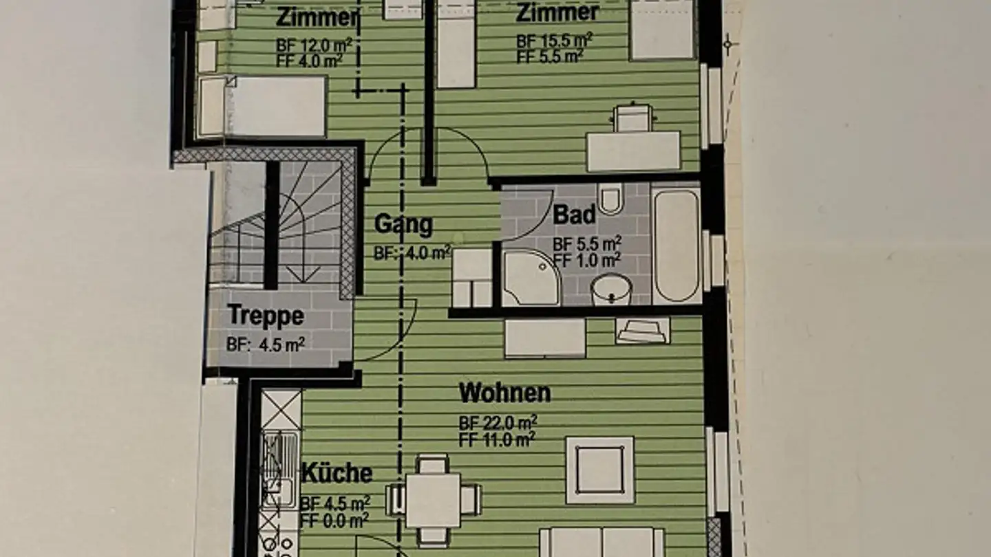 Wohnung mieten - 6383 Dallenwil