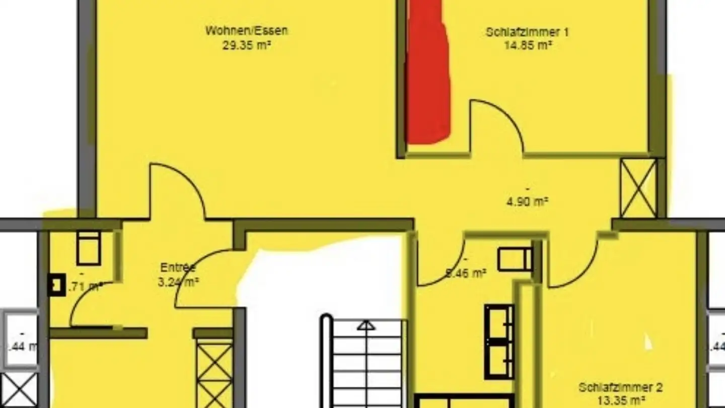 Stanza singola in affitto - Bederstrasse, 8002 Zürich - Photo 2