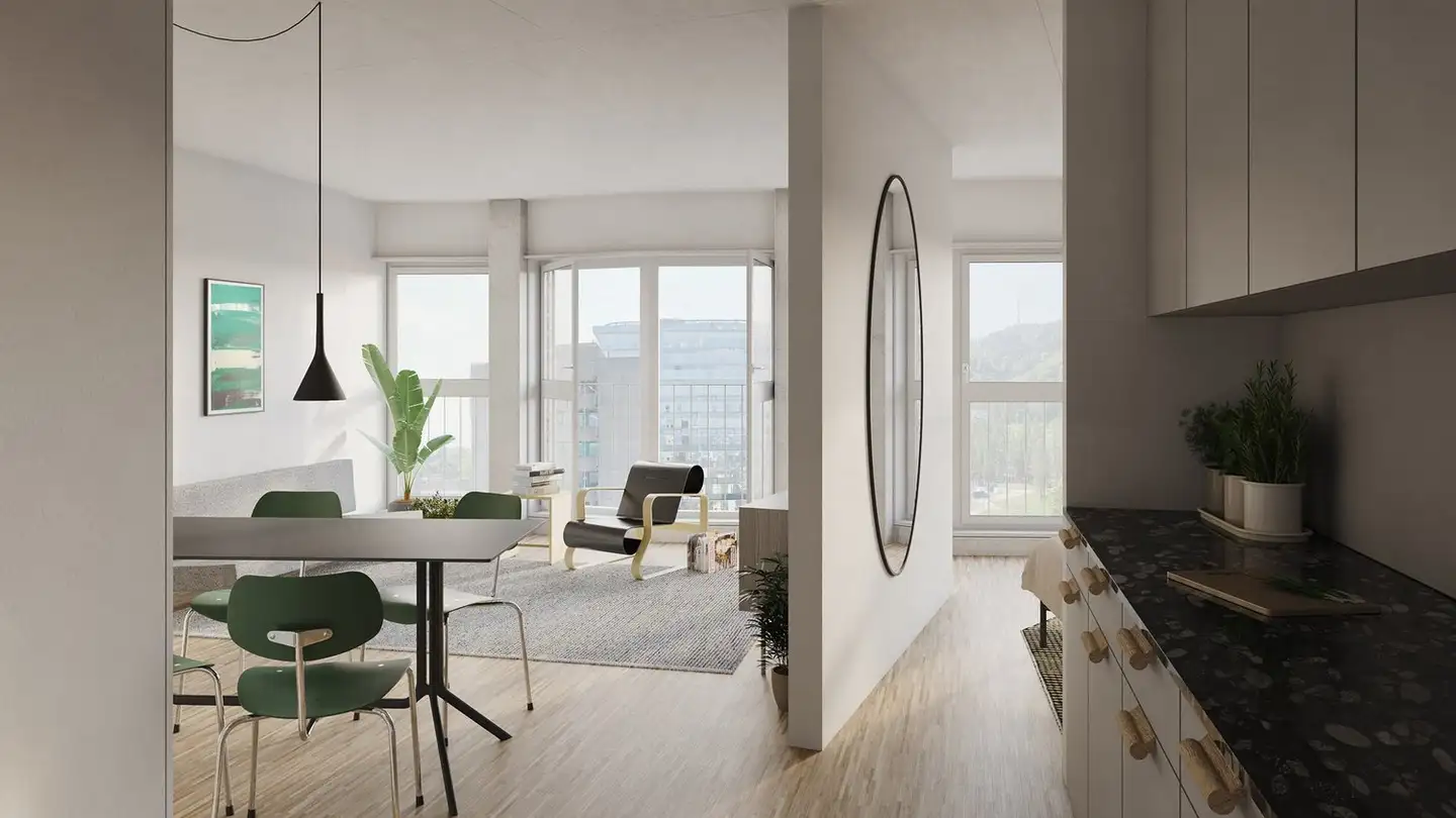 Appartement à louer - Birmensdorferstrasse 483, 8055 Zürich