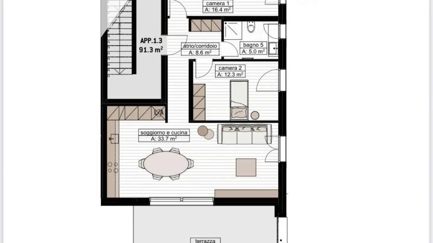 Appartement à louer - 6934 Bioggio - Photo 4