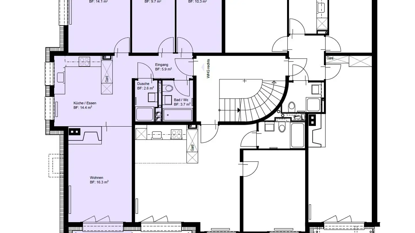 Apartment for rent - Walderstrasse 50, 8340 Hinwil
