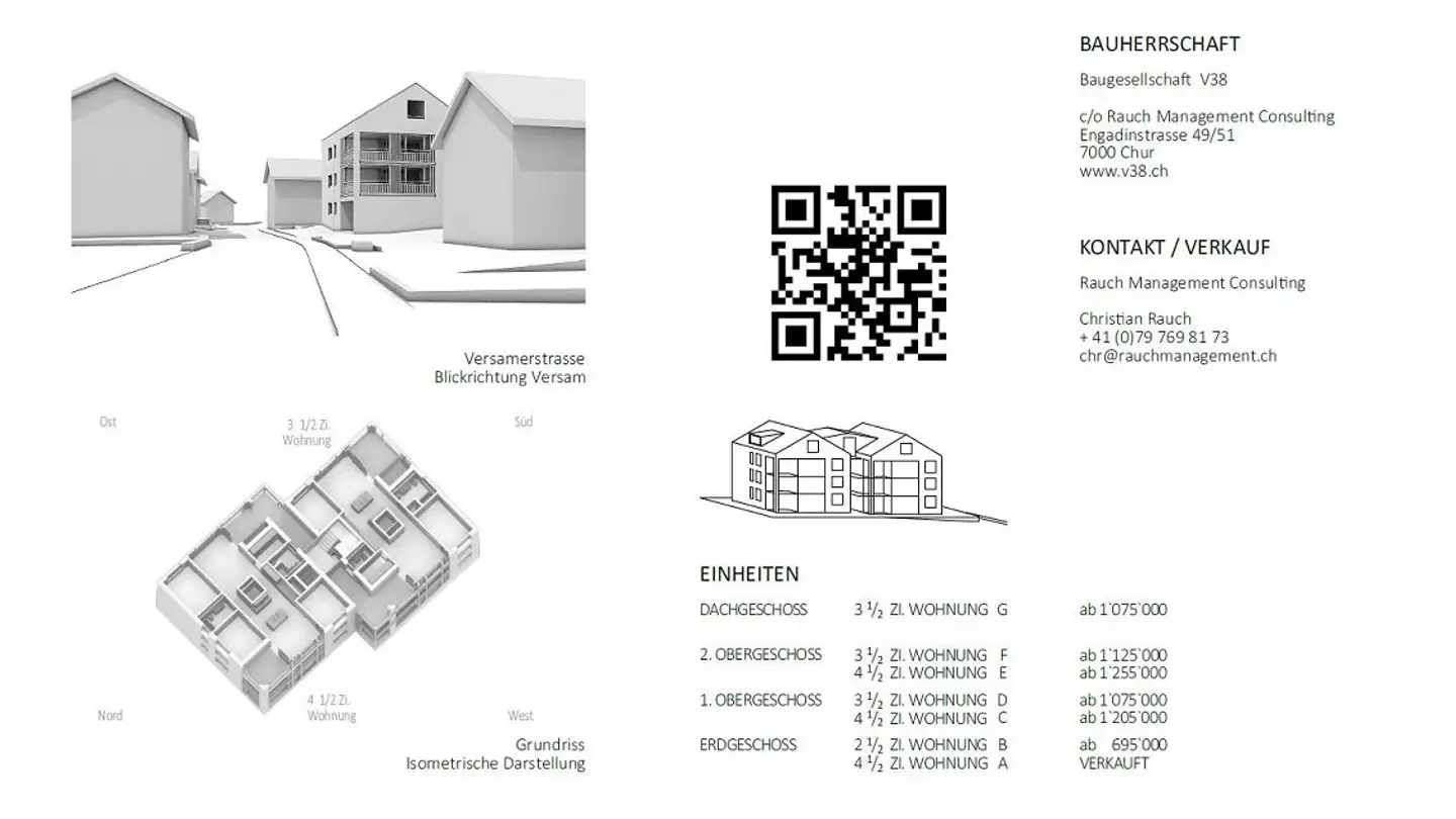 Appartamento in vendita - Versamerstrasse 38, 7402 Bonaduz - Foto 2