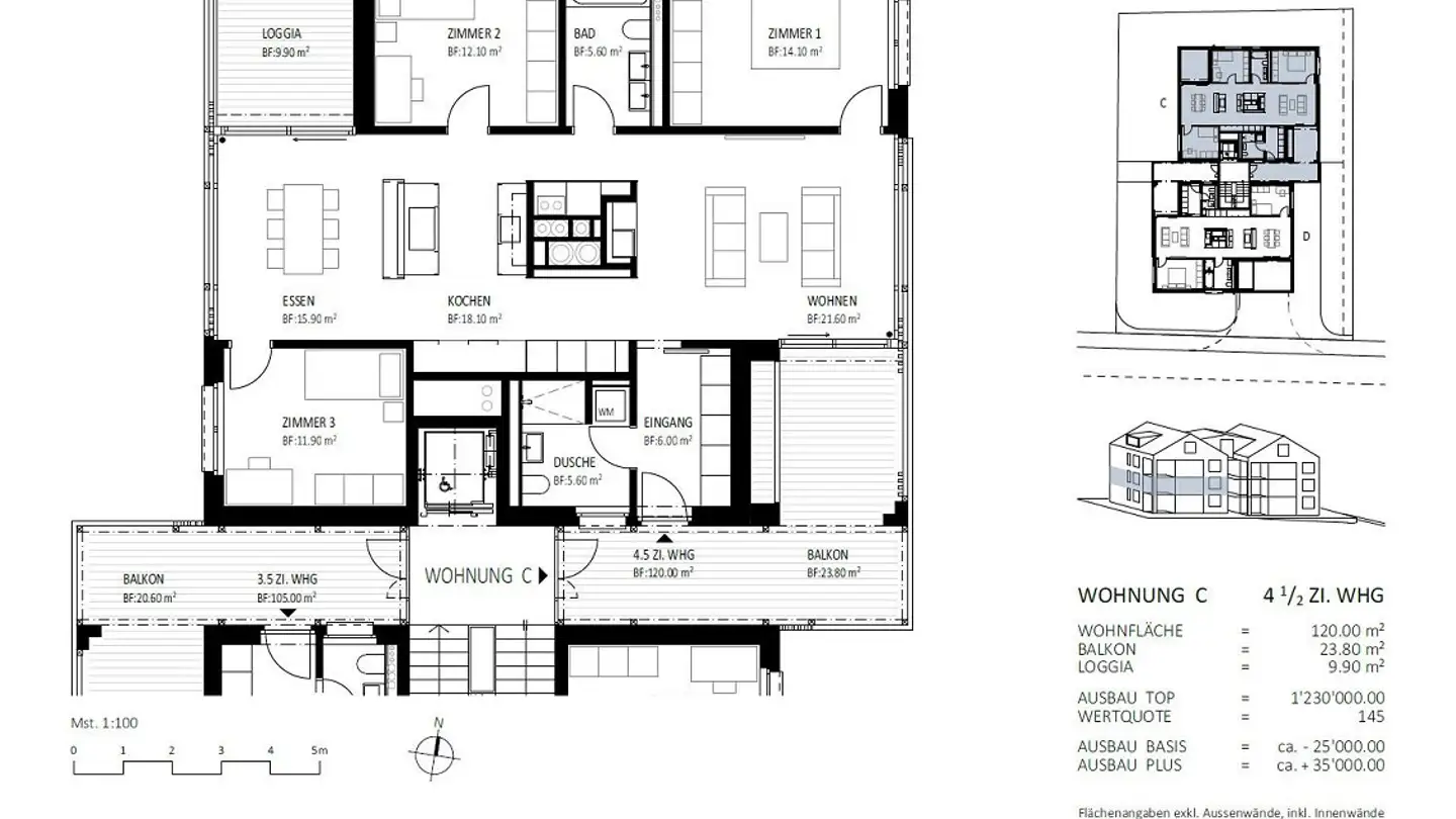Appartamento in vendita - Versamerstrasse 38, 7402 Bonaduz - Foto 4