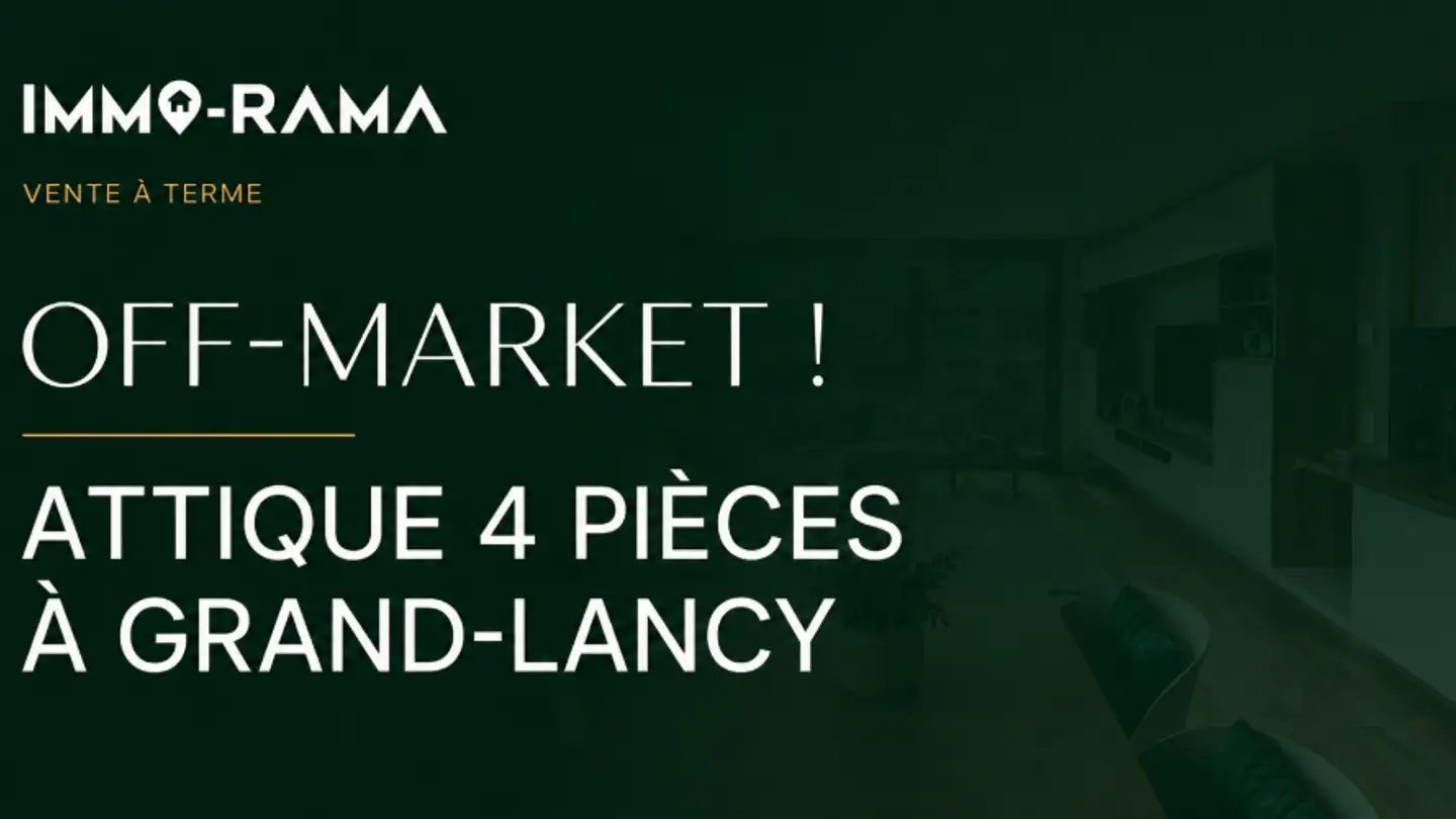 Penthouse for sale - Chemin De Compostelle 12, 1212 Grand-Lancy