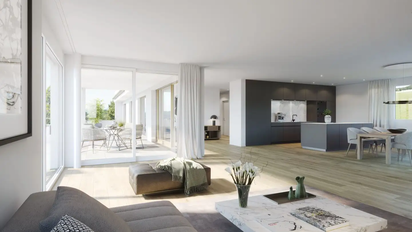 Casa a gradini in vendita - Höhenweg, 5415 Nussbaumen AG - Photo 3