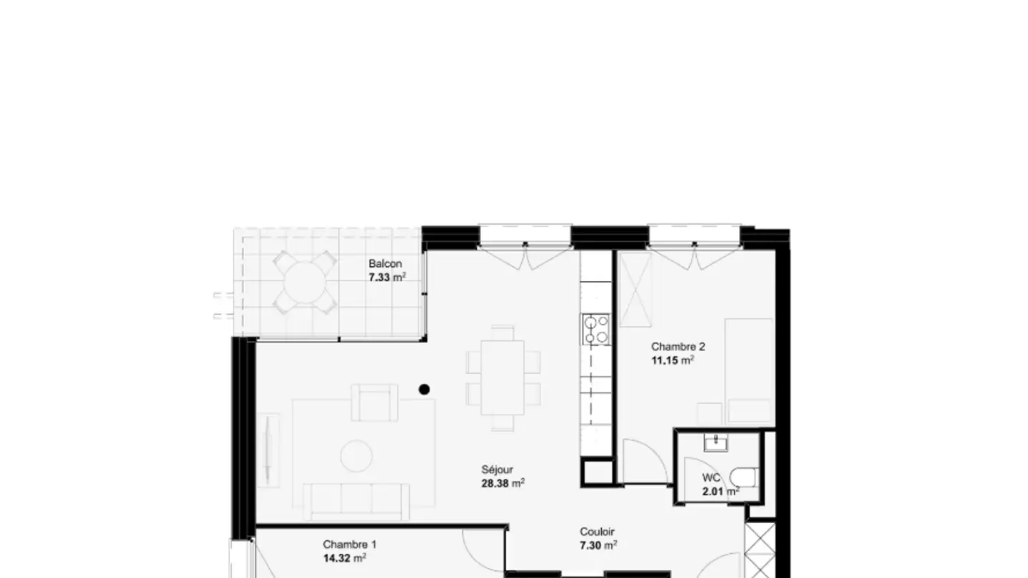 Apartment for sale - Chemin des Argilles 30, 2088 Cressier NE - Photo 3