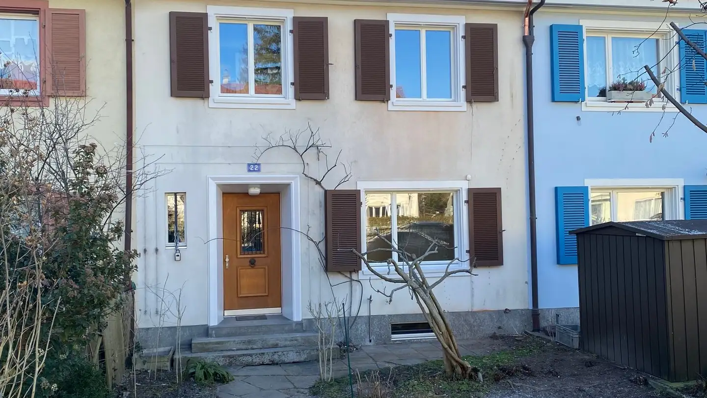 Row house for rent - Hirzbrunnenstrasse 22, 4058 Basel