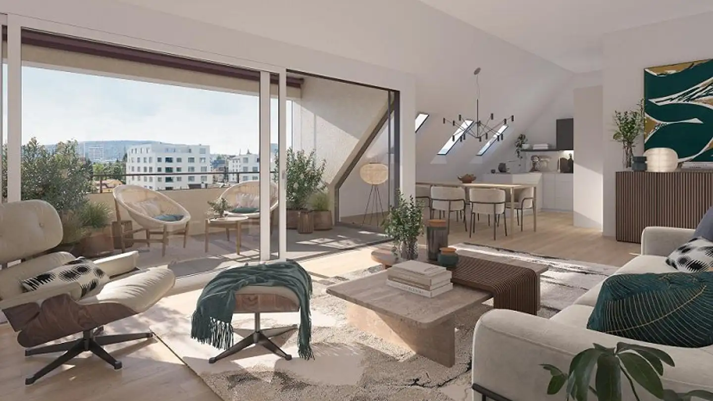Attique à vendre - Glatttalstrasse 16, 8052 Zürich