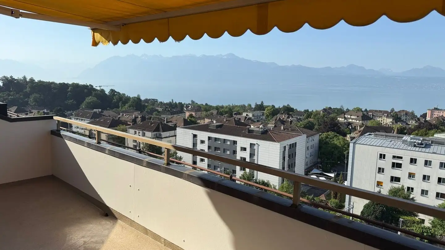 Penthouse mieten - Avenue Juste-Olivier 25, 1006 Lausanne