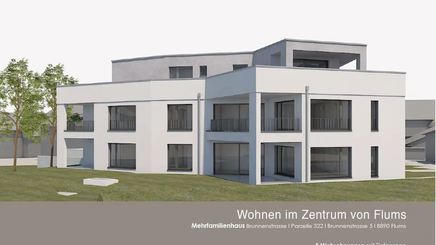 Wohnung mieten - Brunnenstrasse 5, 8890 Flums