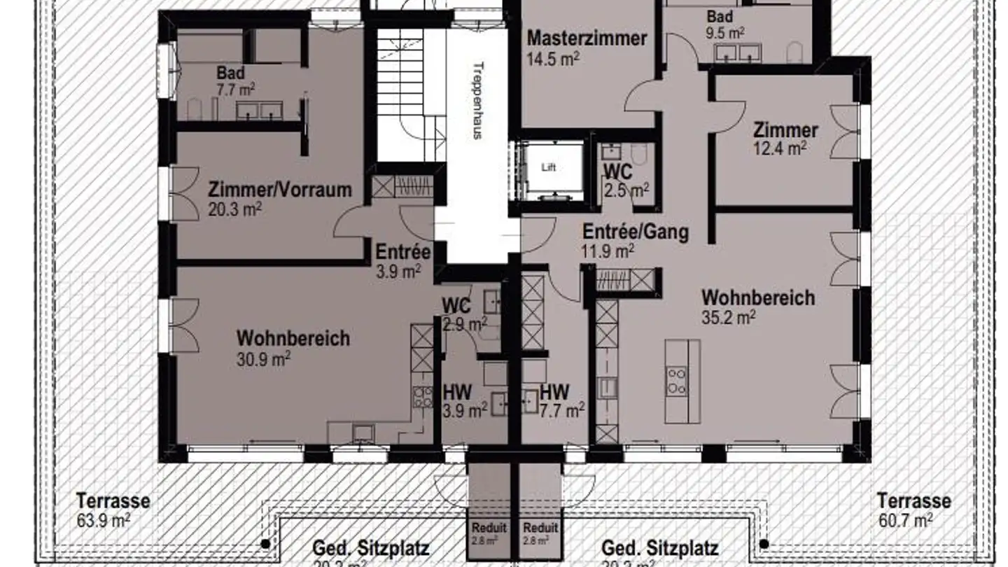 Appartamento in affitto - Haltenstrasse 9a, 6064 Kerns - Foto 2