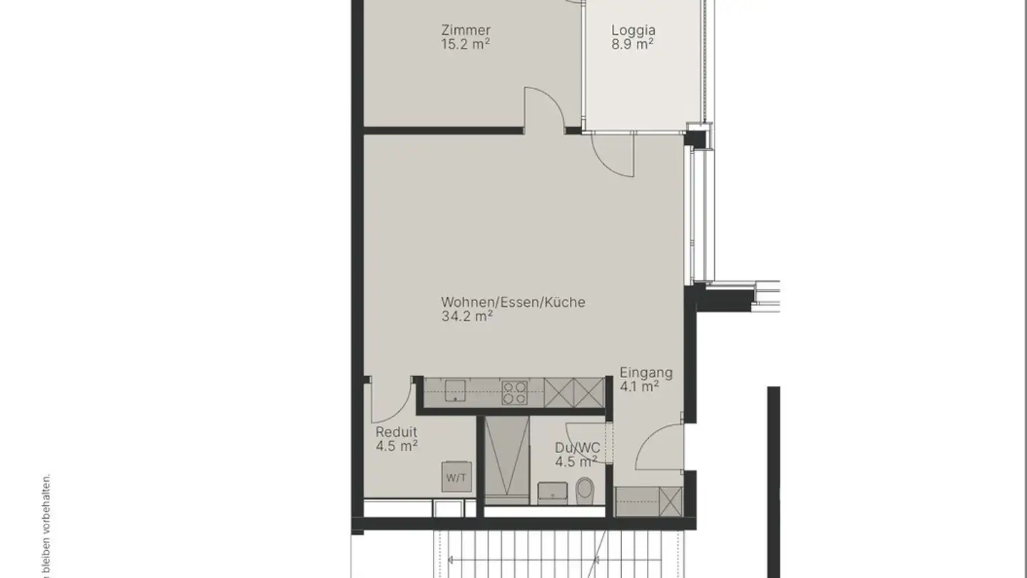 Apartment for rent - Hardstrasse 51, 5432 Neuenhof - Photo 2