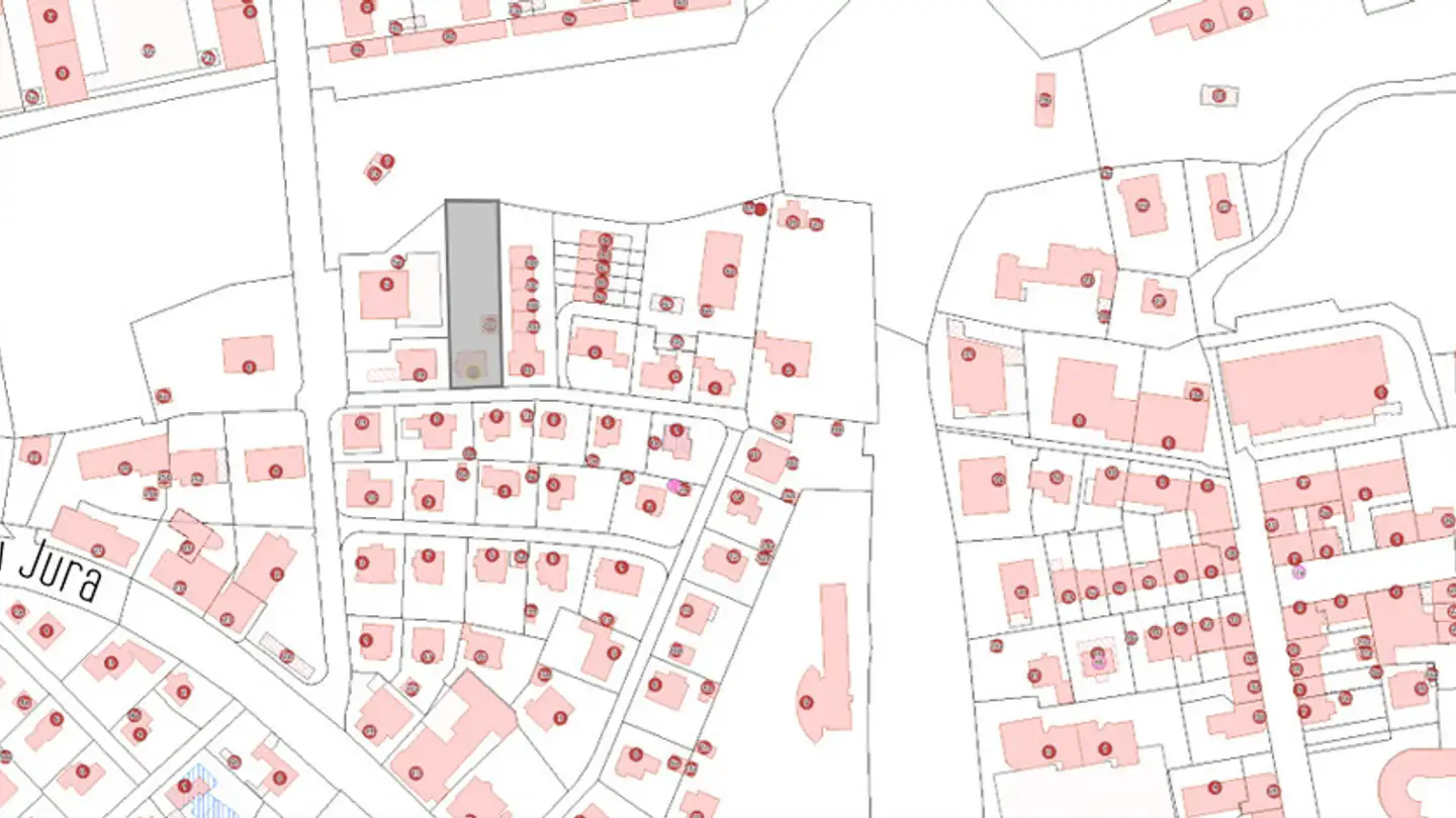 Constructible plot for sale - Chemin Des Grottes 12, 1700 Fribourg