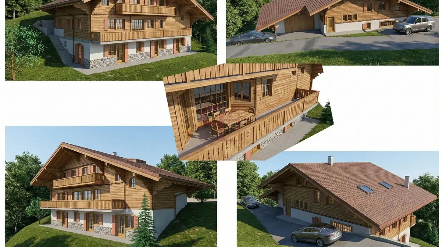 Terreno edificabile in vendita - 1658 Rossinière