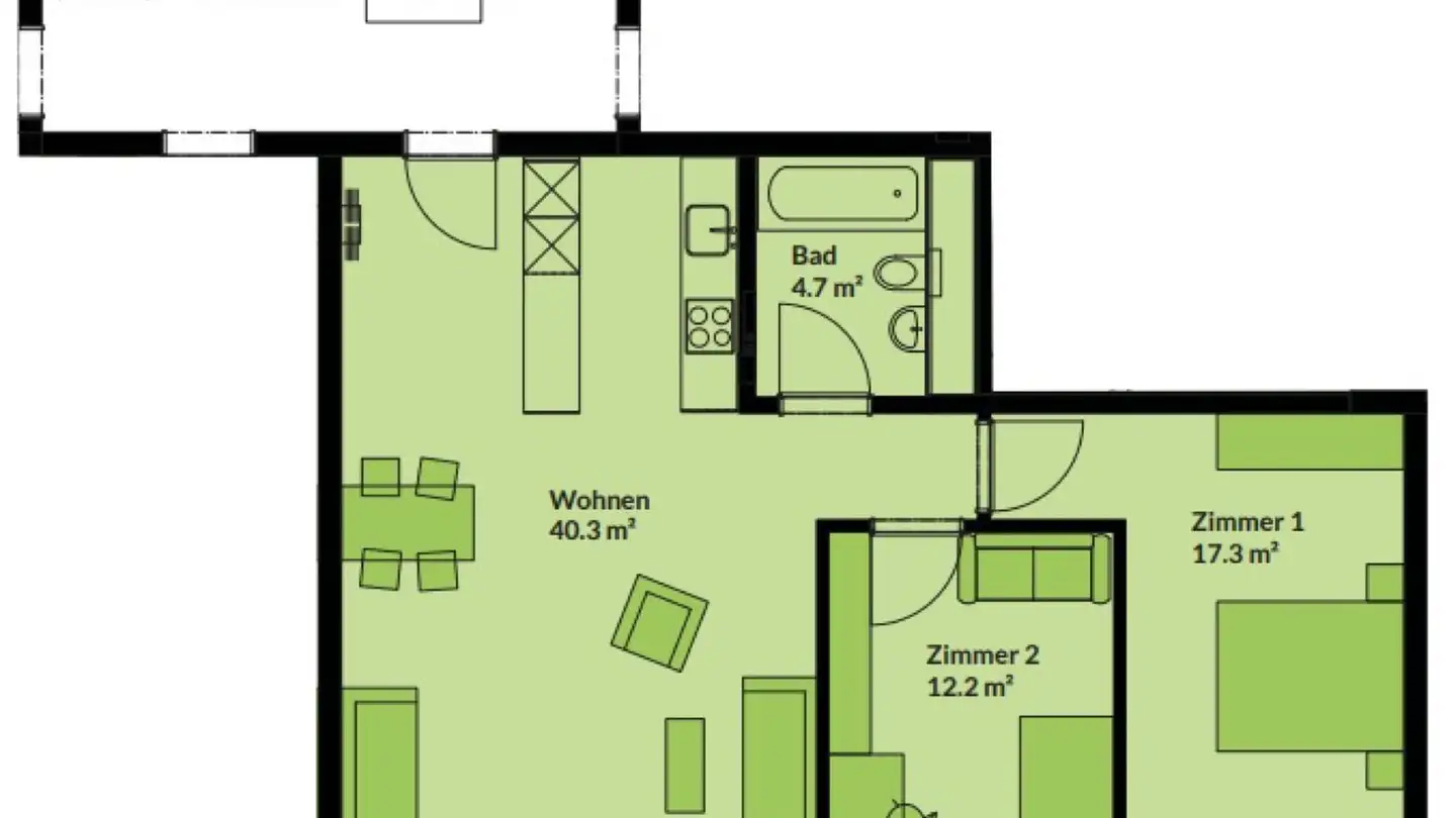 Appartamento in affitto - Bodelenweg 103, 3172 Niederwangen b. Bern - Foto 2