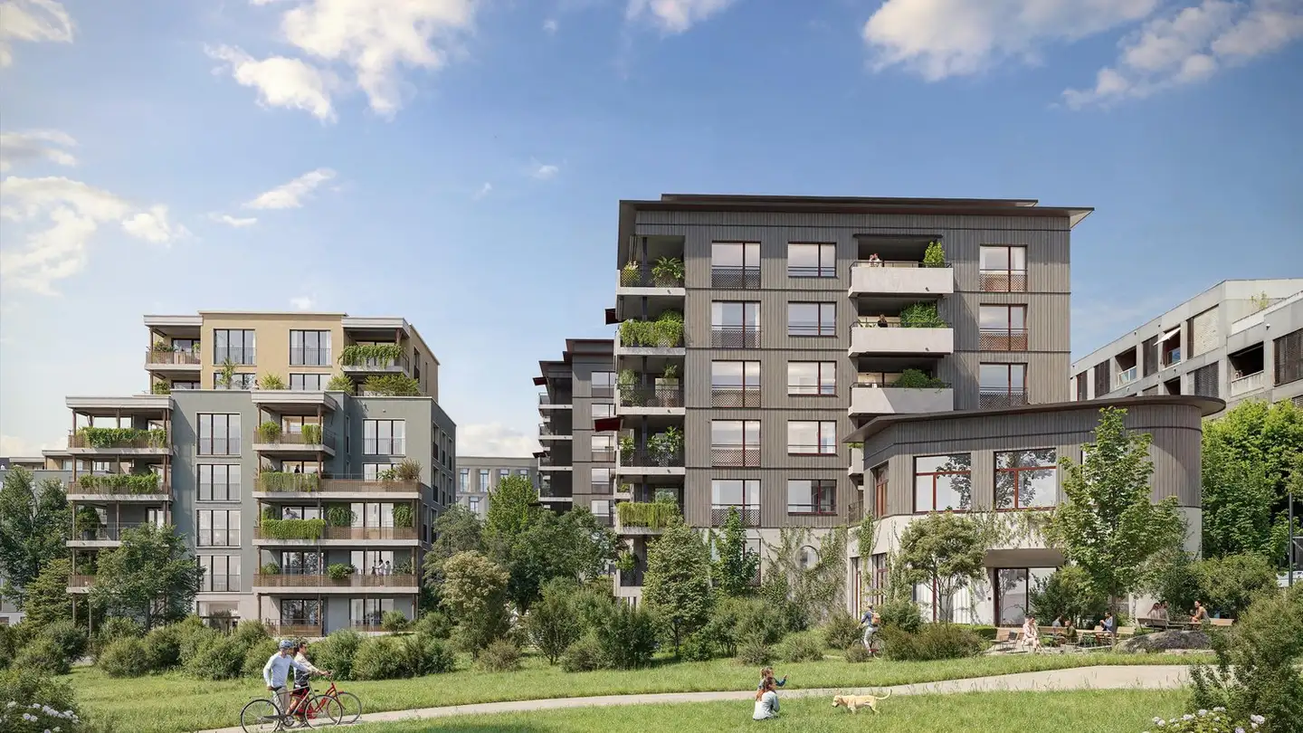 Appartement à louer - Lorzenparkstrasse 1, 6330 Cham