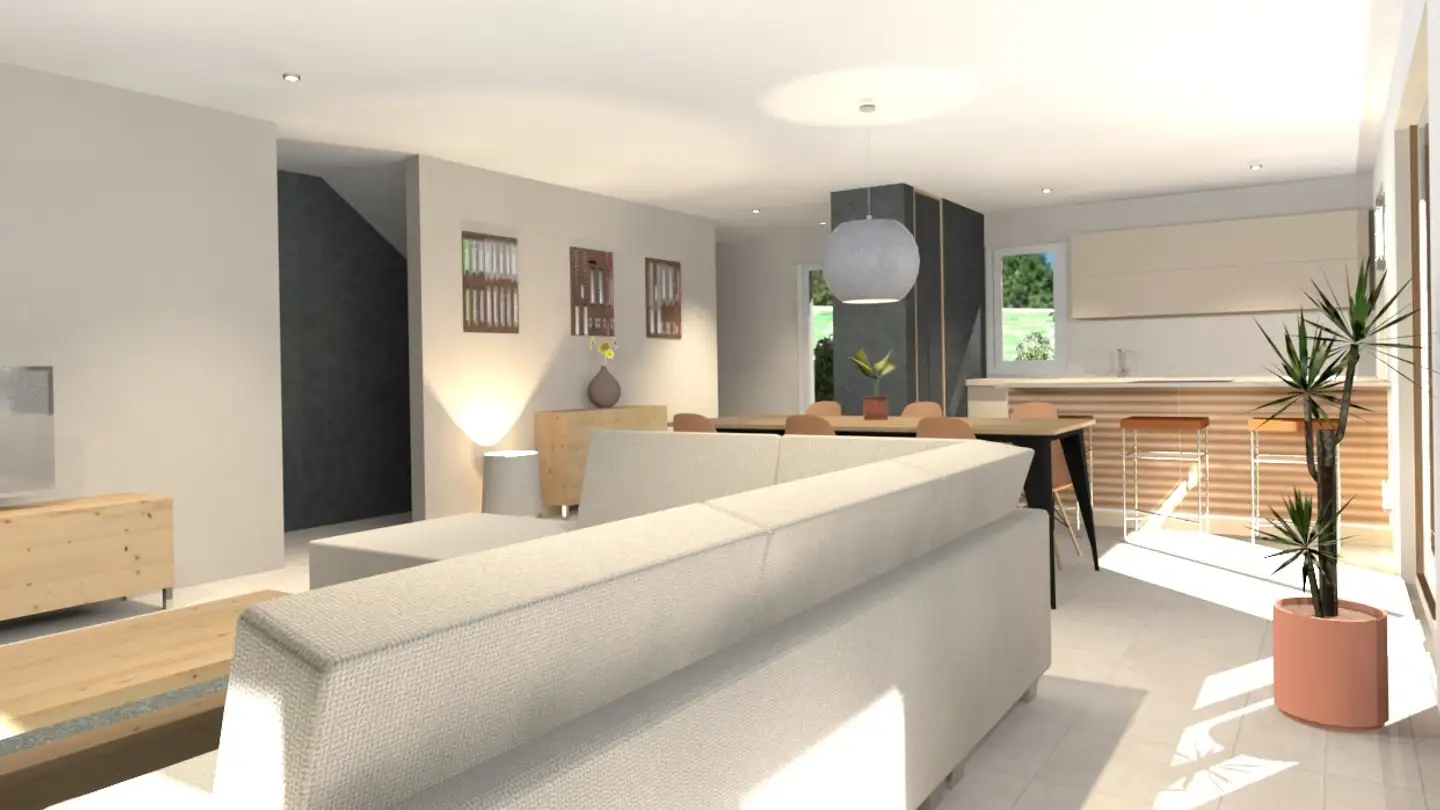 Stepped house for sale - Route De L'ancien-Pont 8, 1786 Sugiez - Photo 4