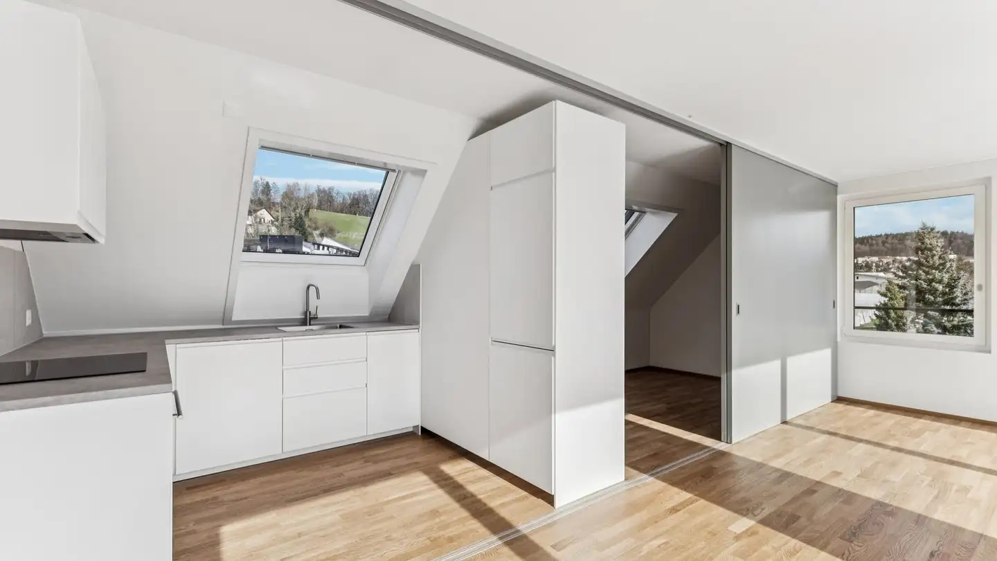 Attic flat for rent - Scheidweg 4, 8184 Bachenbülach - Photo 2