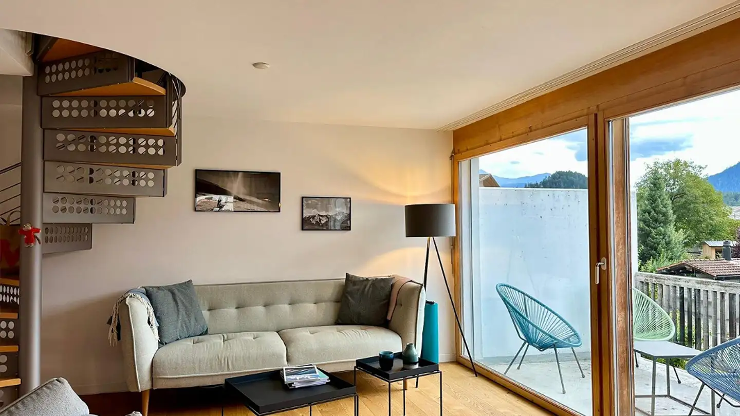 Penthouse for rent - Via Aua Alva 8, 7016 Trin Mulin