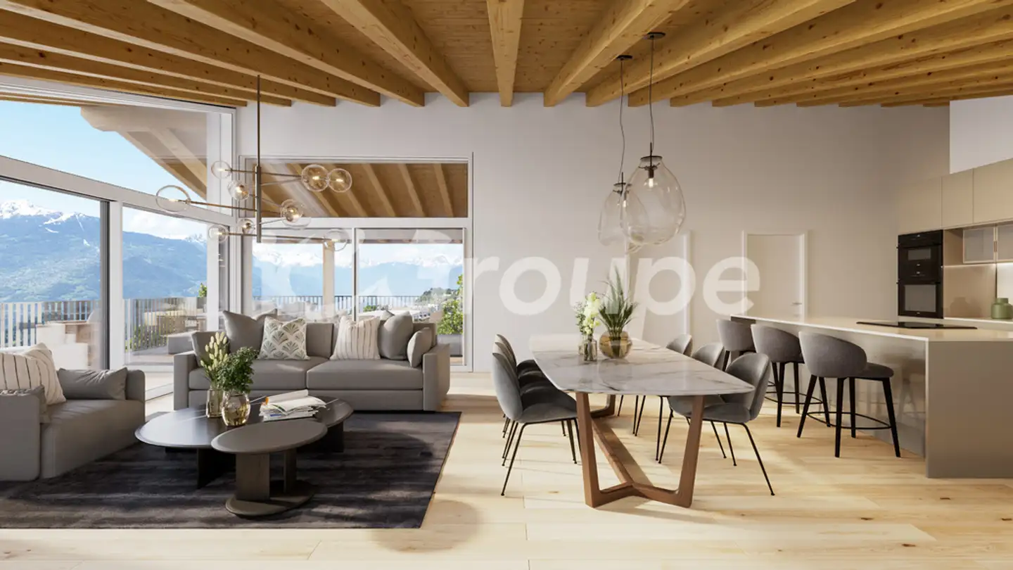 Wohnung kaufen - Chemin Des Clies 11, 1965 Savièse