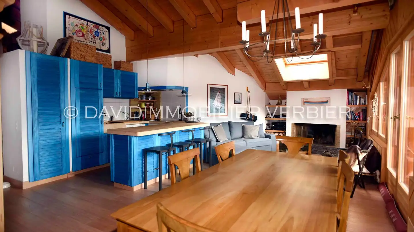 Penthouse for rent - Chemin De Cli 11, 1936 Verbier - Photo 2