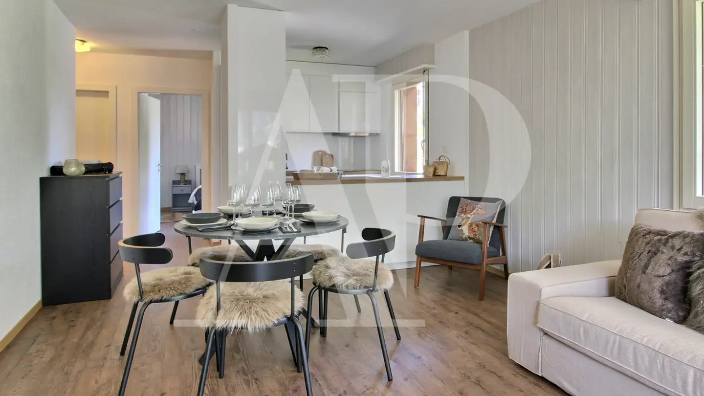 Furnished apartment for rent - Chemin Des Grands-Champs, 1874 Champéry - Photo 4