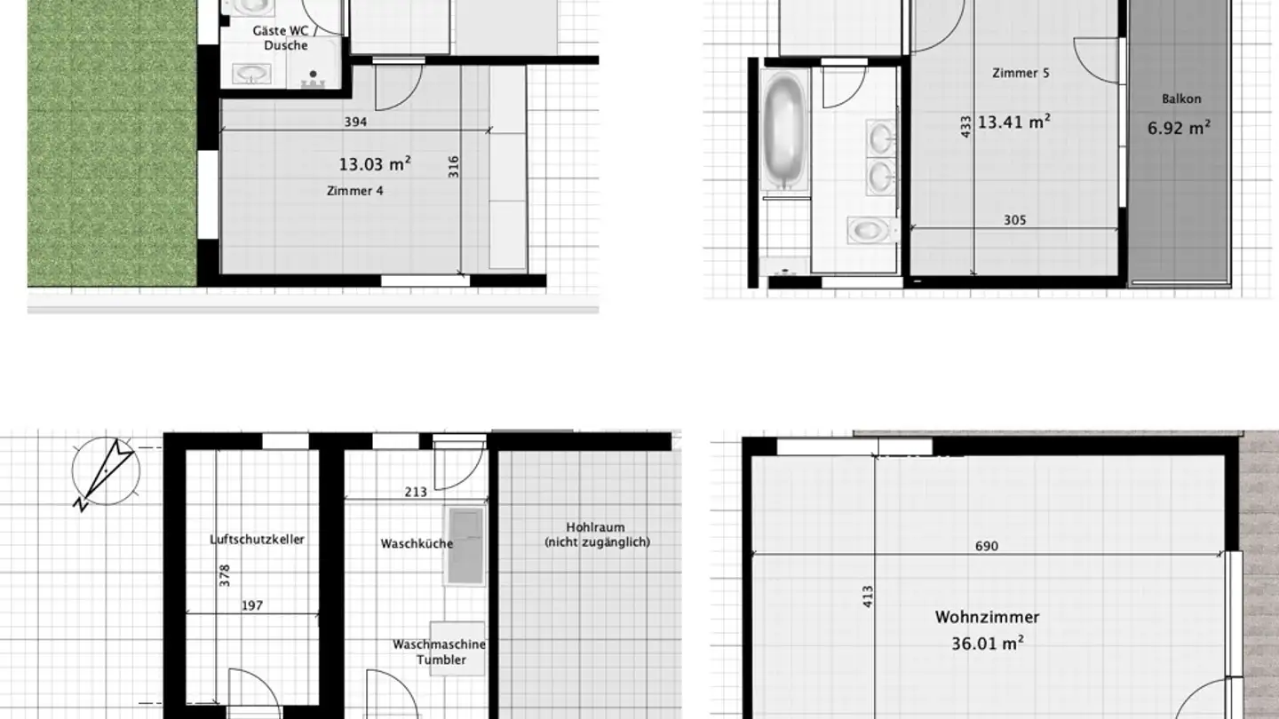 Maison individuelle à louer - Röschenächerstrasse 5, 8907 Wettswil - Photo 4