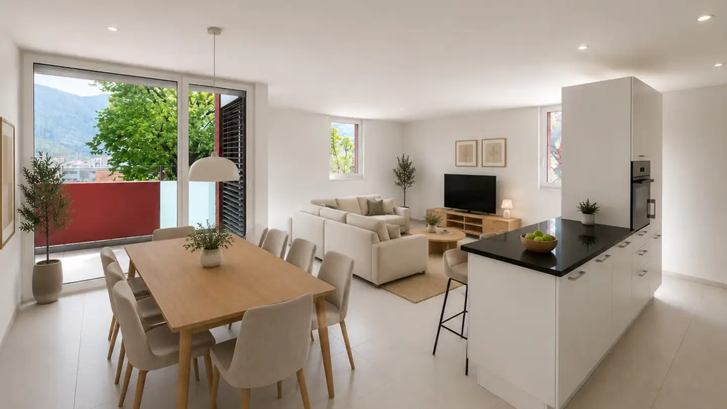 Wohnung mieten - Via Campagnole, 6802 Rivera