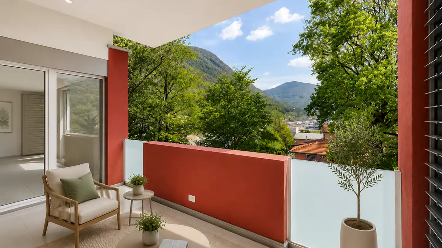 Wohnung mieten - Via Campagnole, 6802 Rivera - Foto 4