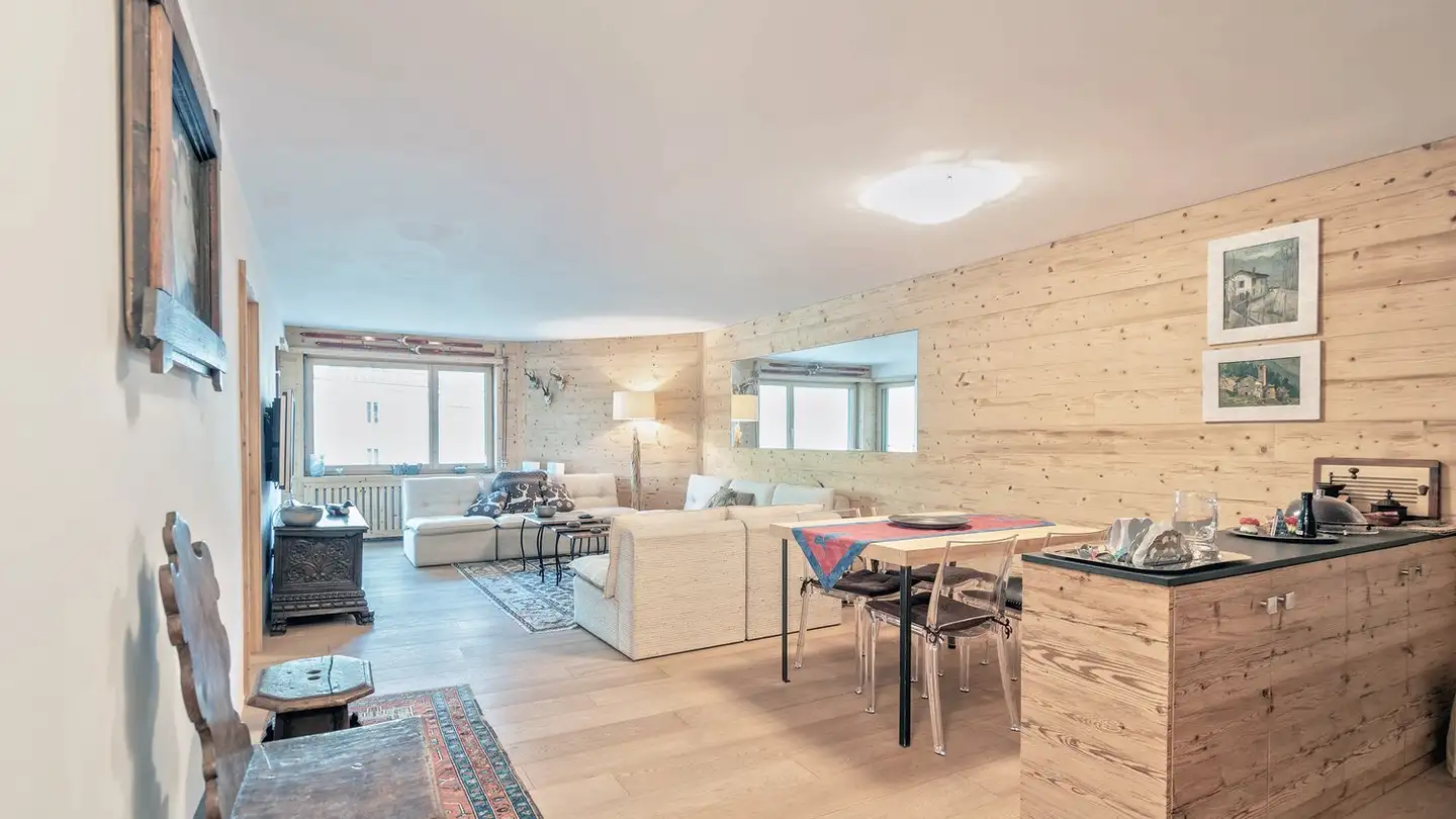 Furnished apartment for rent - Via Chavallera 33, 7500 St. Moritz