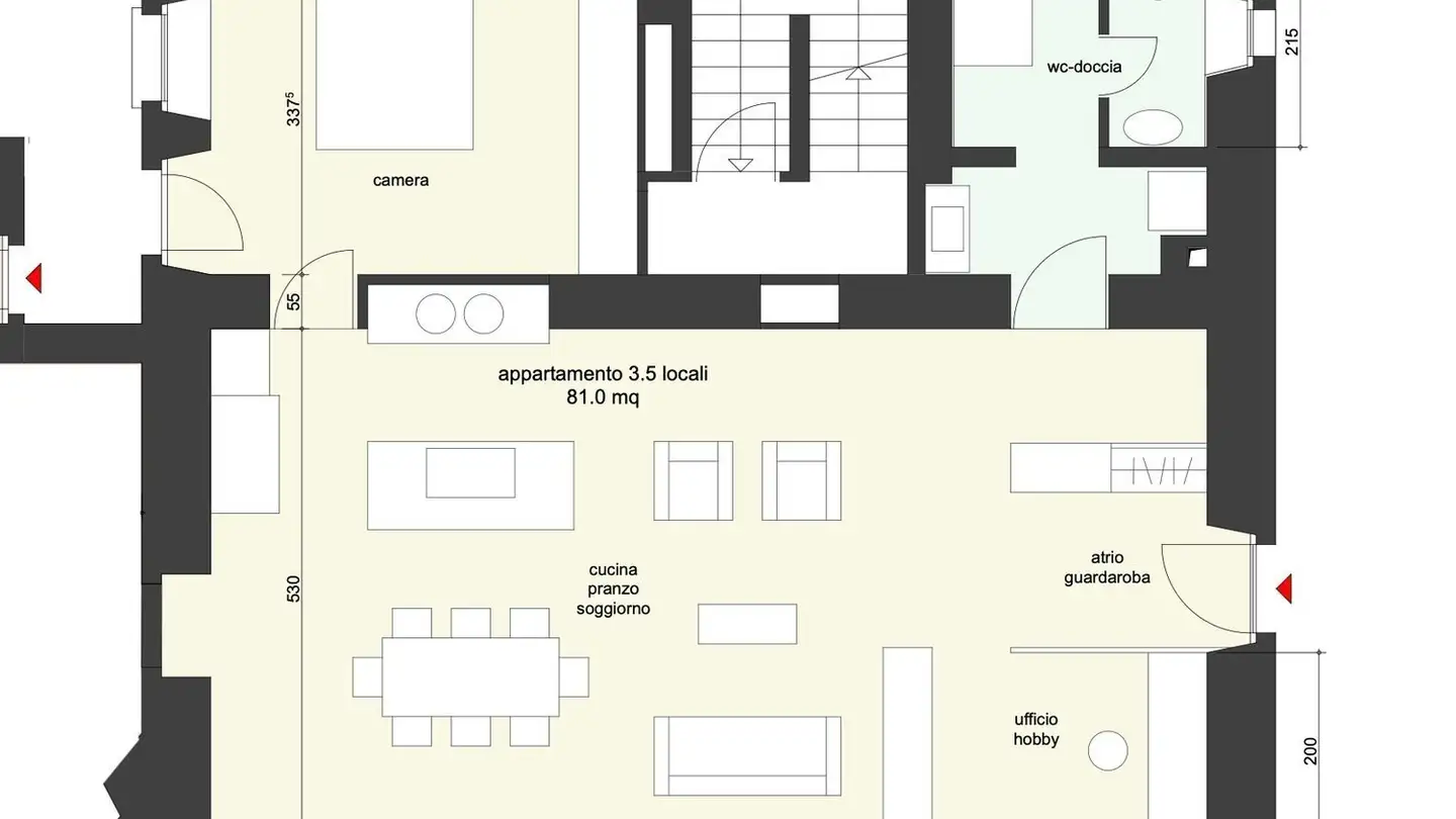 Wohnung mieten - Via San Gottardo 217, 6776 Piotta - Foto 2
