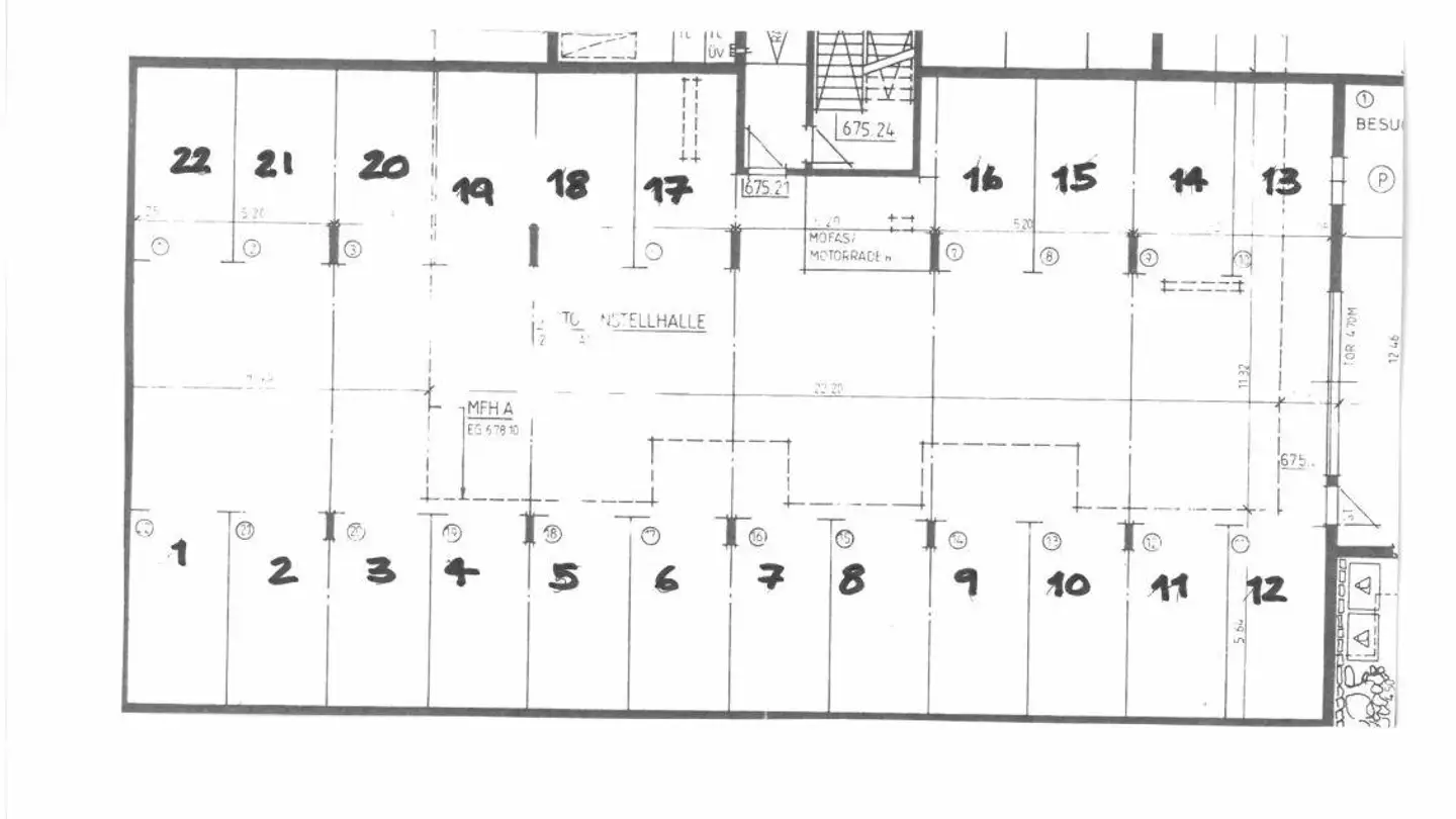 Parcheggio sotterraneo in affitto - Feldlistrasse 19, 9000 St. Gallen - Foto 3