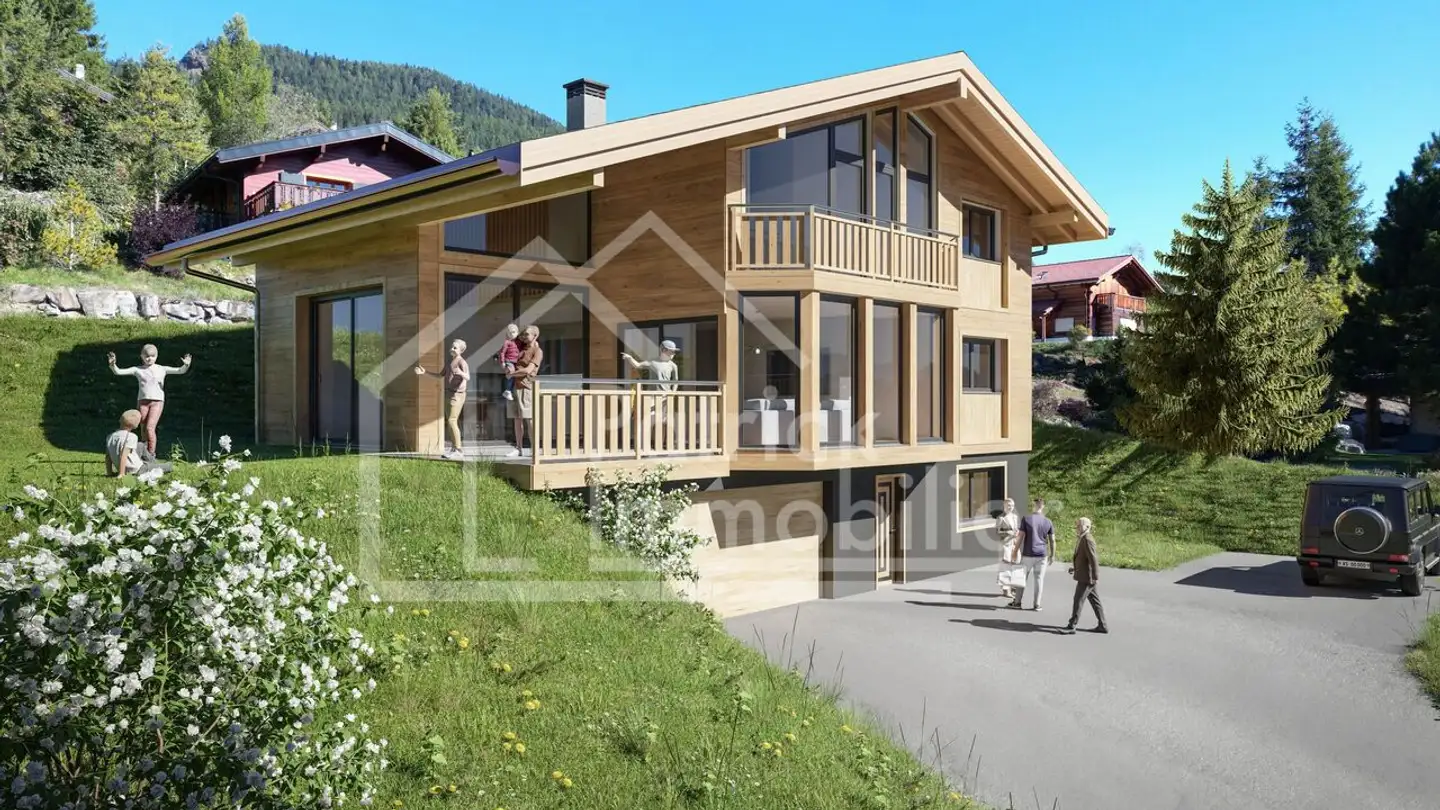 Chalet à vendre - Route De Pierre Fendue, 1974 Arbaz