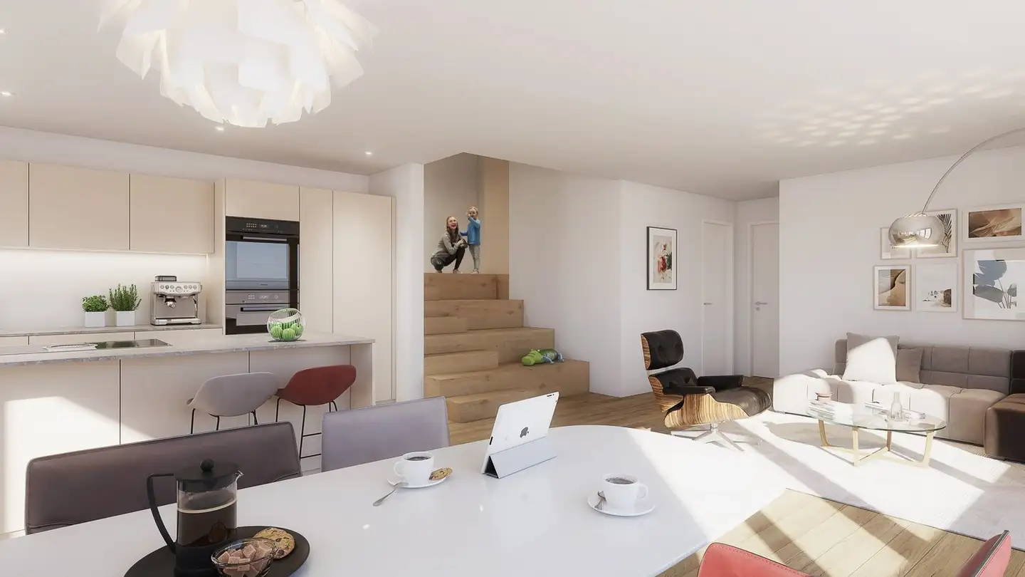 Stepped apartment for sale - Sonnhaldenstrasse 11, 8113 Boppelsen