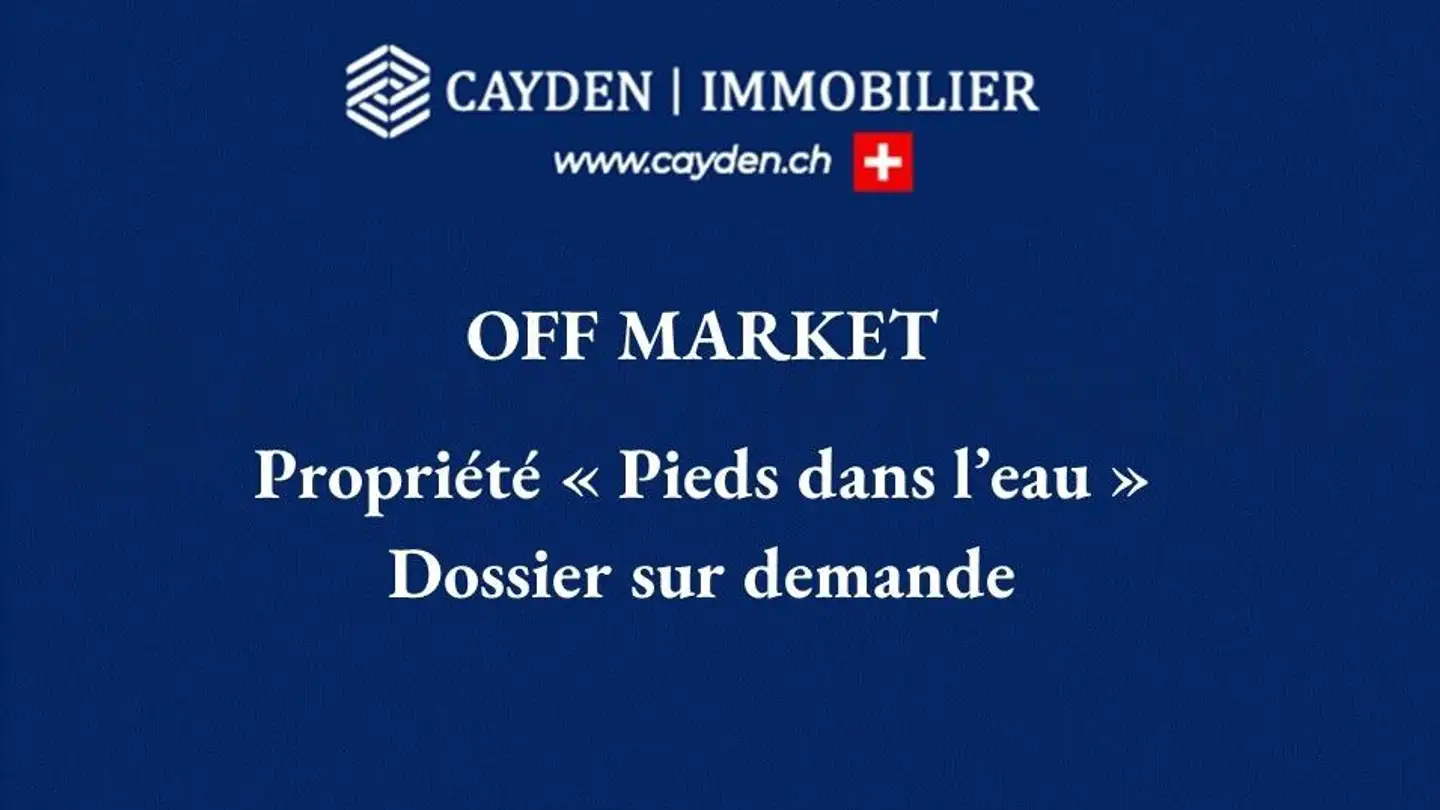 Single house for sale - 1260 Nyon