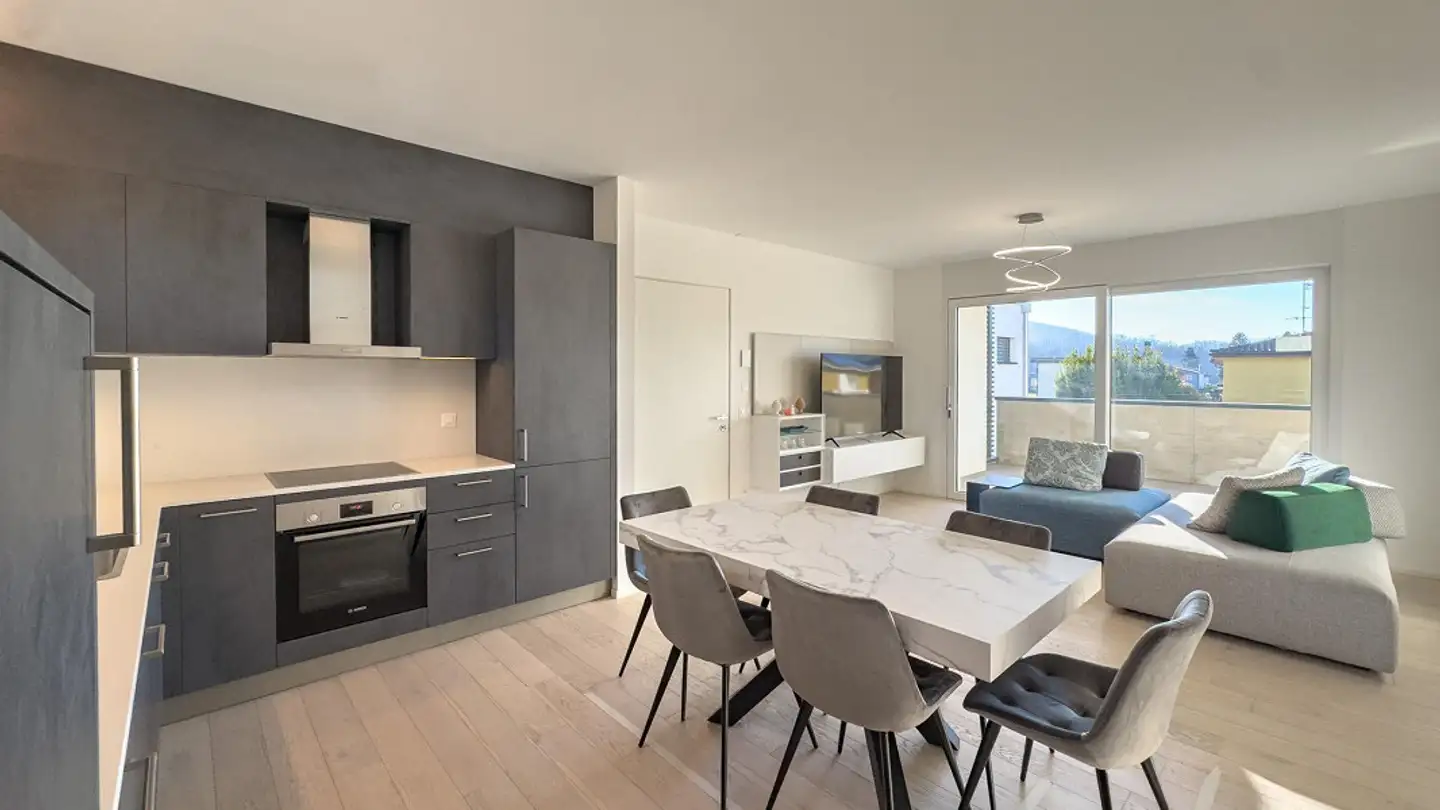 Appartement à louer - Via Campagnola, 6852 Genestrerio