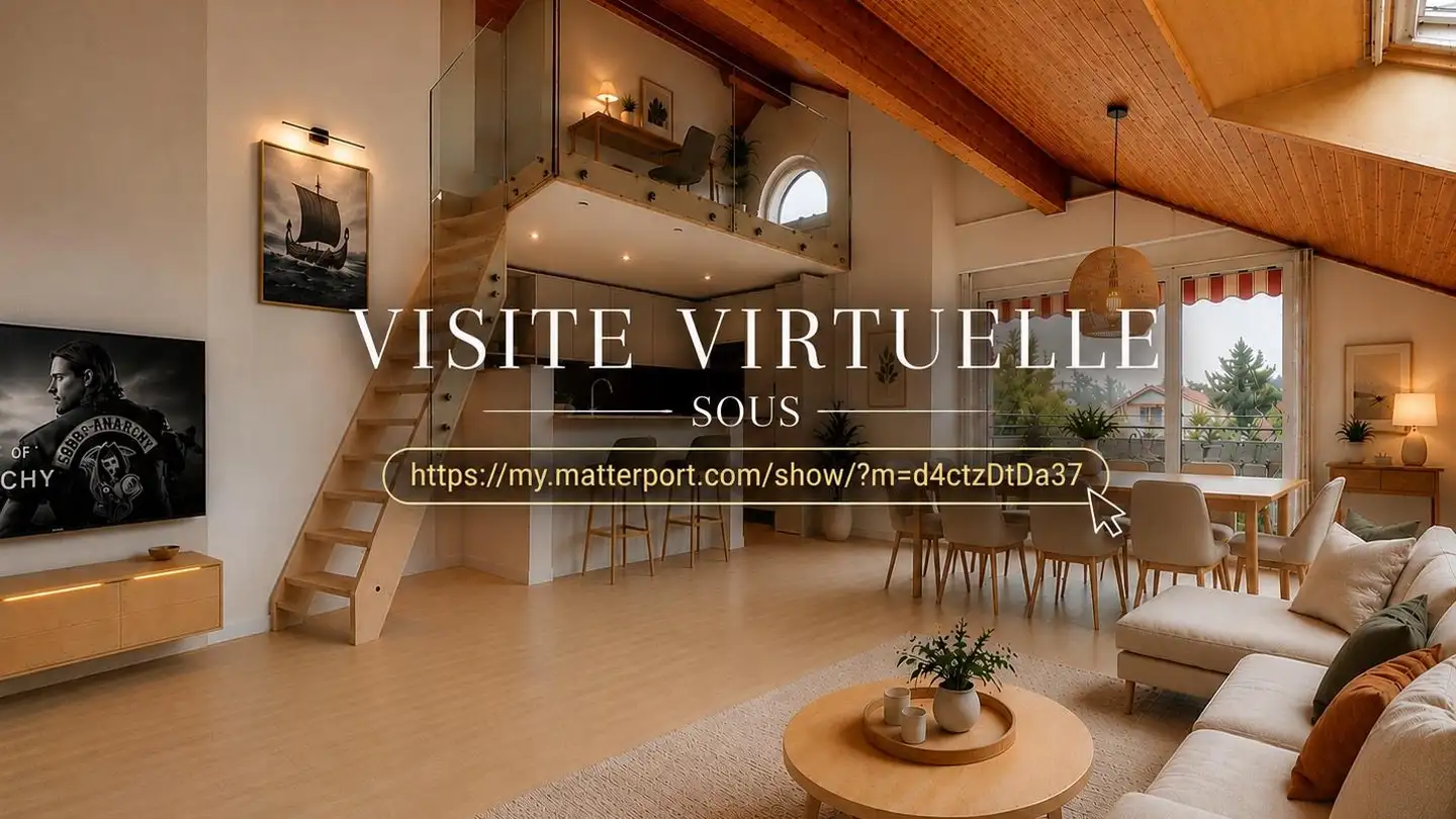 Penthouse for rent - Chemin De La Combe 8, 1131 Tolochenaz