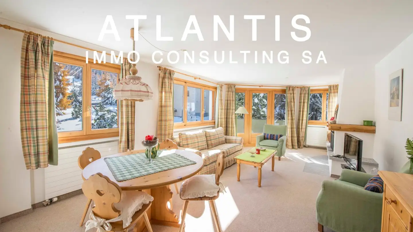 Appartement à louer - 7513 Silvaplana-Surlej