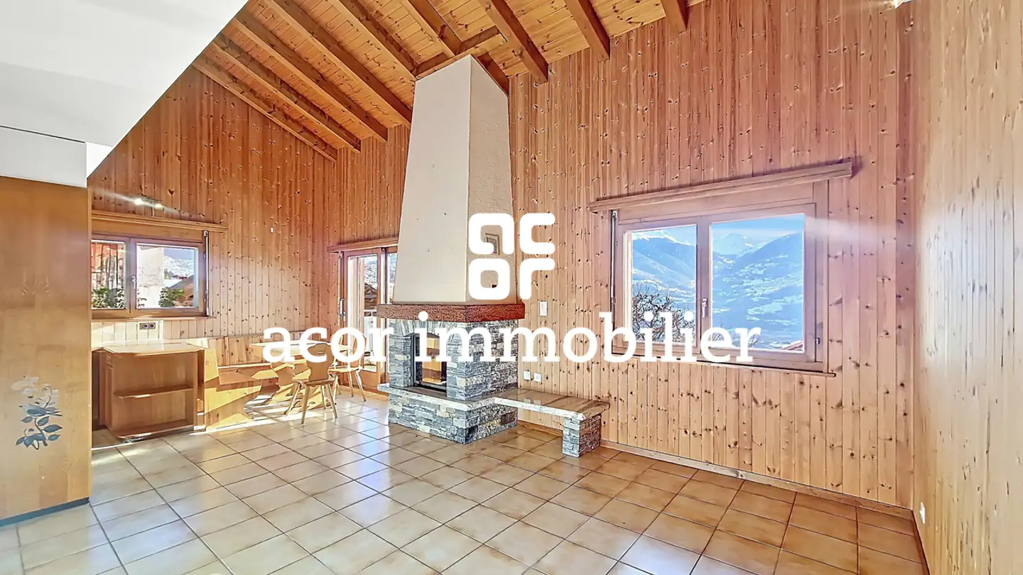 Maison en terrasse à vendre - 1965 Savièse