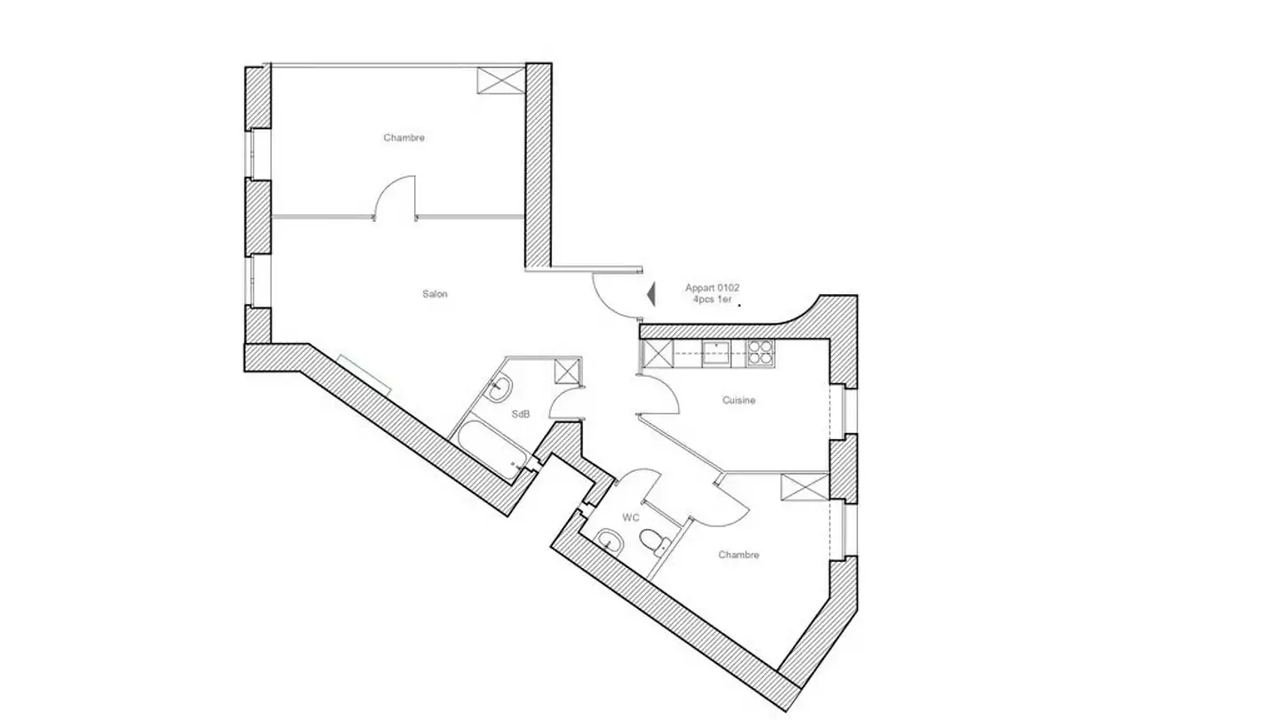 Apartment for rent - Rue De Montbrillant 10, 1201 Genève - Photo 2