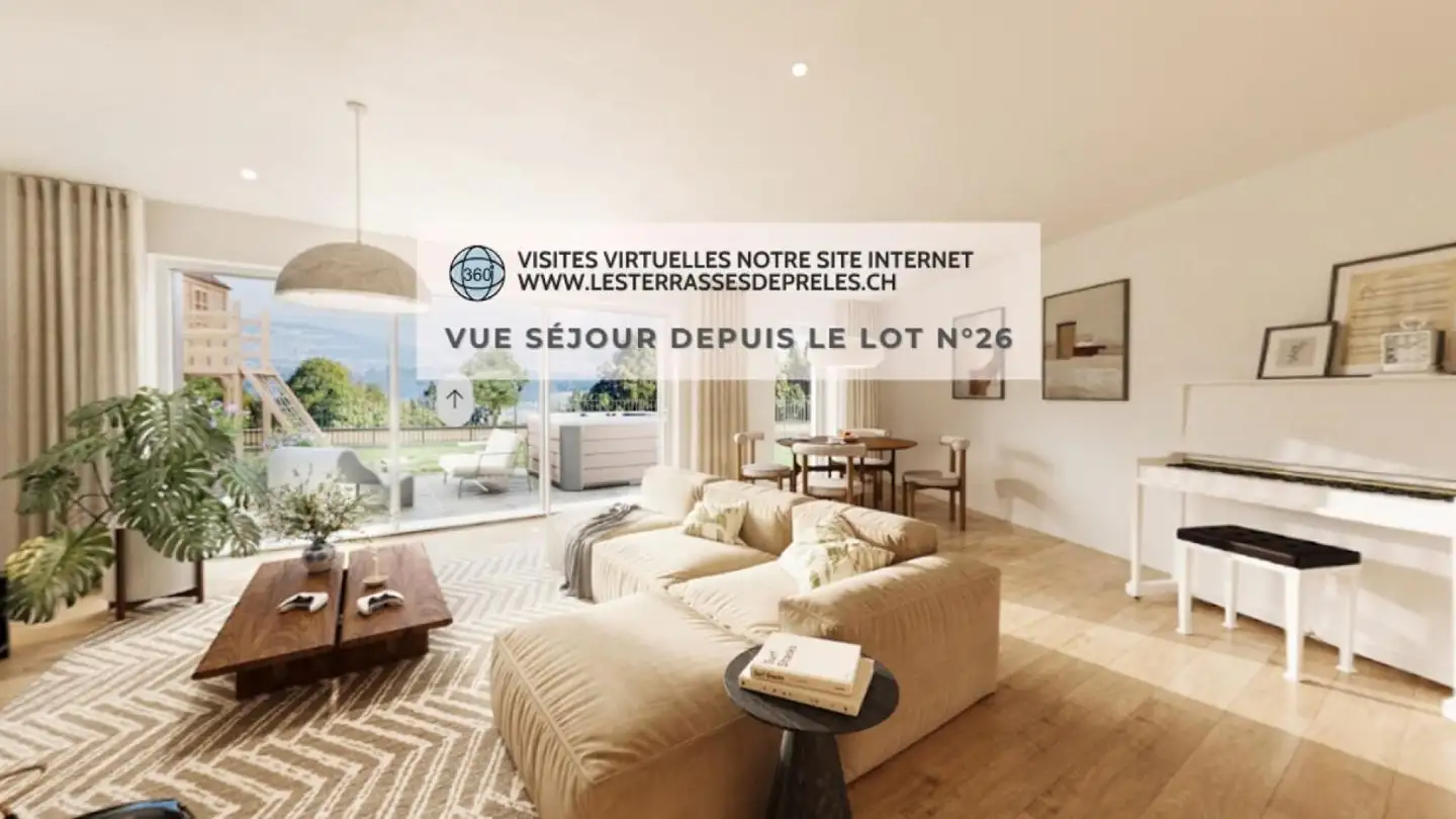 Appartement à vendre - Les Epinettes, 2515 Prêles - Photo 3